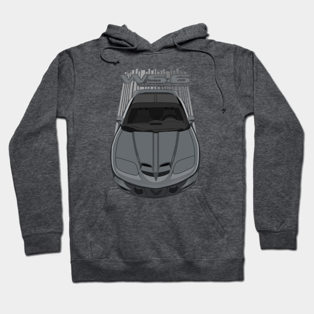 Pontiac Trans Am WS6 4thgen - Gray Hoodie by V8social